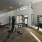 a gym with exercise equipment