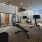 a gym with exercise equipment