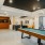 pool table and dart board