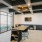Conference room with large table and chairs